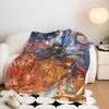 Game G-Granblue F-Fantasy Throw Flannel Throw Blanket, Lightweight Cozy, Durable Washable Cute Cool