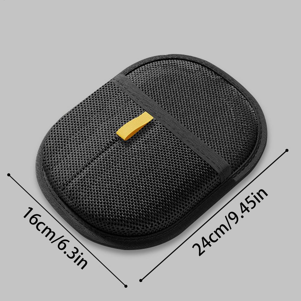 Pet Hair Remover Mitt Double-Sided Shedding Glove For Cats Efficient Portable Animal Shedding Mitt Multifunctional Pet Grooming чёрный