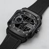 Best-selling multi-functional waterproof quartz watch men's fashion advanced sense waterproof dual display electronic watch