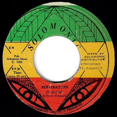 7-Zoll-Schallplatte BUNNY WAILER Bodaration NONE Solomonic 1983 Jamaika Reggae Ska Dub Gebraucht