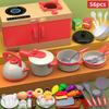 Cross-border Kids’ Playhouse Kitchen Set: Qie Qie Le Fruit & Veggie Cutting Toy for Girls