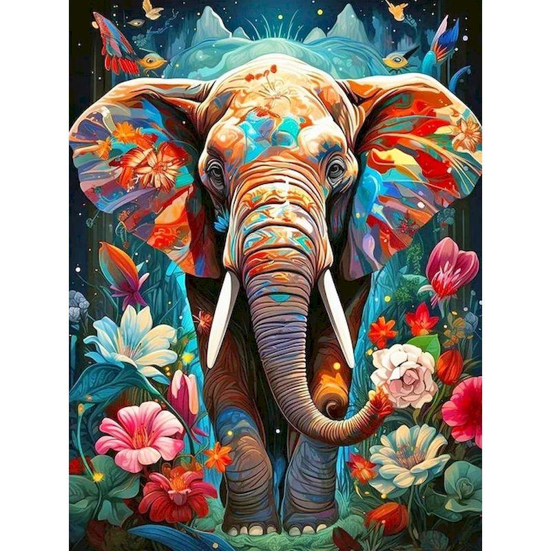 

GATYZTORY Modern Painting By Numbers Frame Animal Drawing By Numbers For Adults Hand Painting Wall Decor Gift Crafts Picture Pai 30x20cm no frame