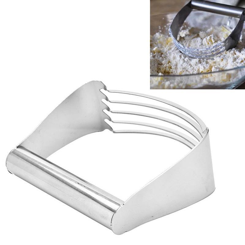 Stainless Steel Pastry Dough Cutter Blender Mixer Whisk Baking Kitchen