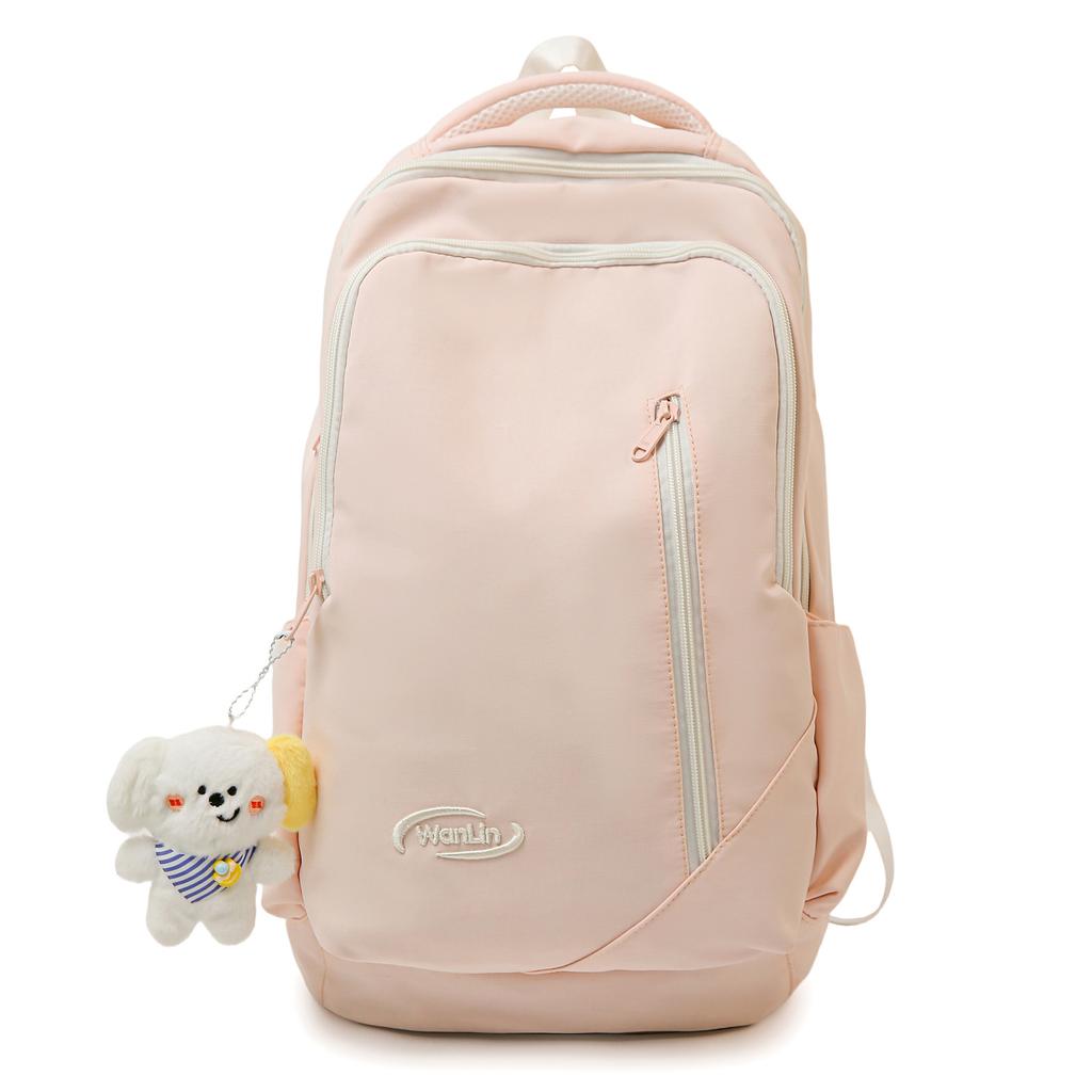 Schoolbag1011 new niche non-collision schoolbag junior high school girls large capacity Japanese simple versatile college student backpack