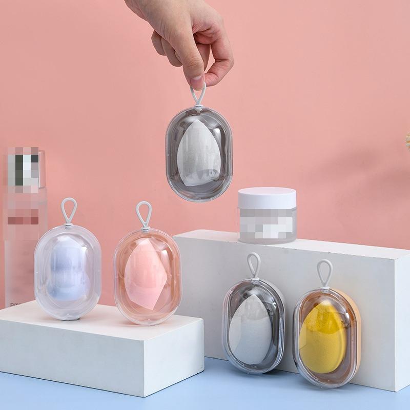 Space Capsule Beauty Egg Storage Box Set Makeup Egg Sponge Makeup Egg Dry and Wet Dual-purpose Beauty Egg/Powder Puff