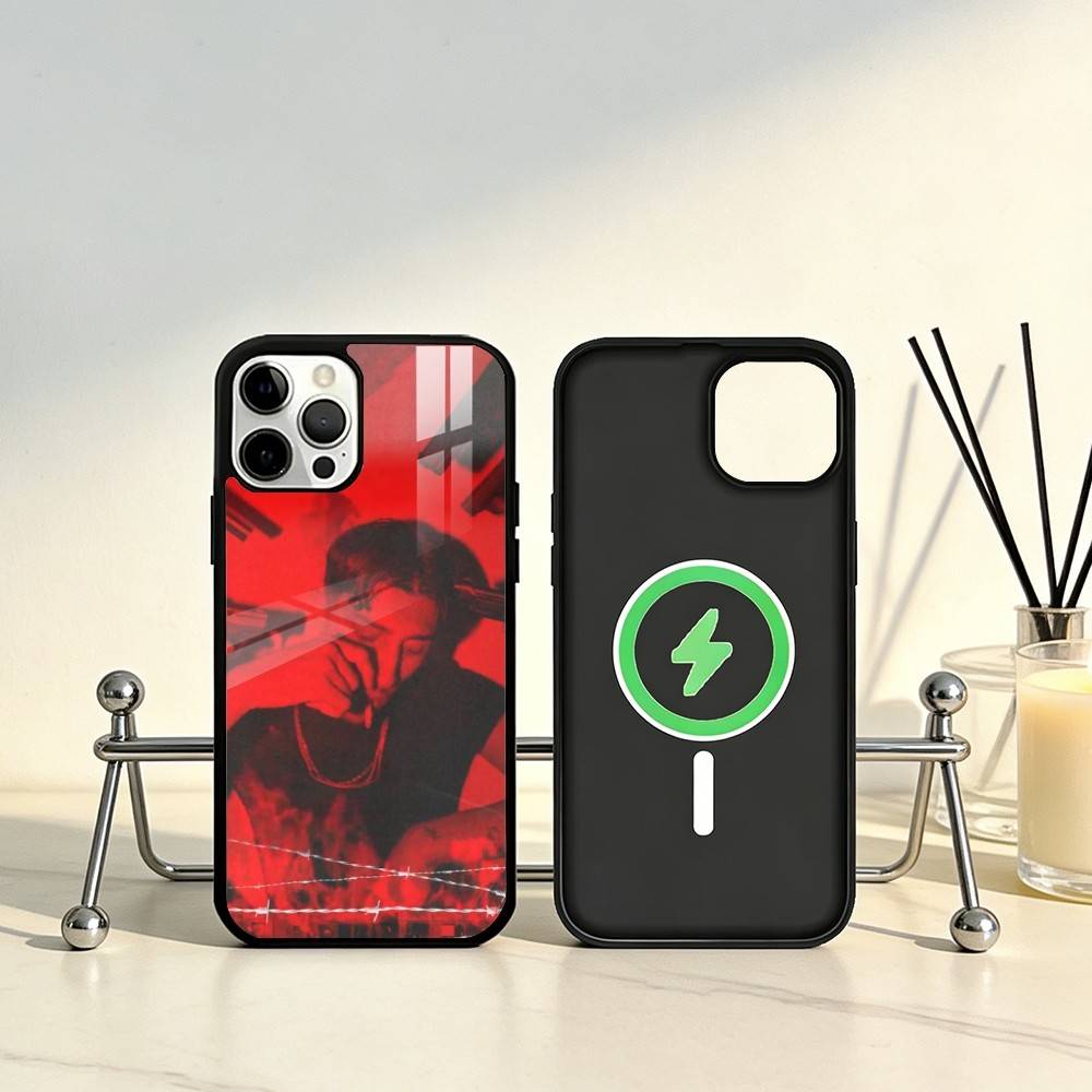 Baby G-Gang Music SINGER Phone Case For iPhone17,16,15,14,13,12,11 Plus,Pro Max Magnetic For Magsafe Wireless Charging