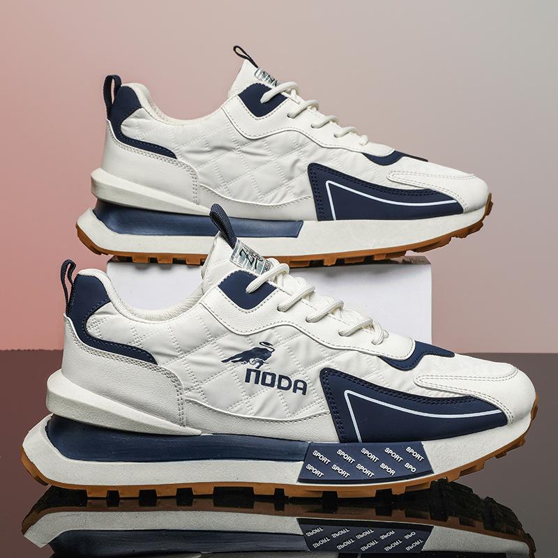 Scarpe da Ginnastica Sportive da Esterno Versatili per Uomo, Stagioni Primavera e Autunno, Casual, Corsa, Rialzo Altezza, Suola Spessa, Resistenti all'Usura
