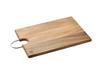 Kevnhaun Reversible Tray (S size, 35 x 18.8 cm) - Single-serving, Natural Wood, Reversible Tray, Serving Tray, Cutting Board, Outdoor Use, Gentle on B