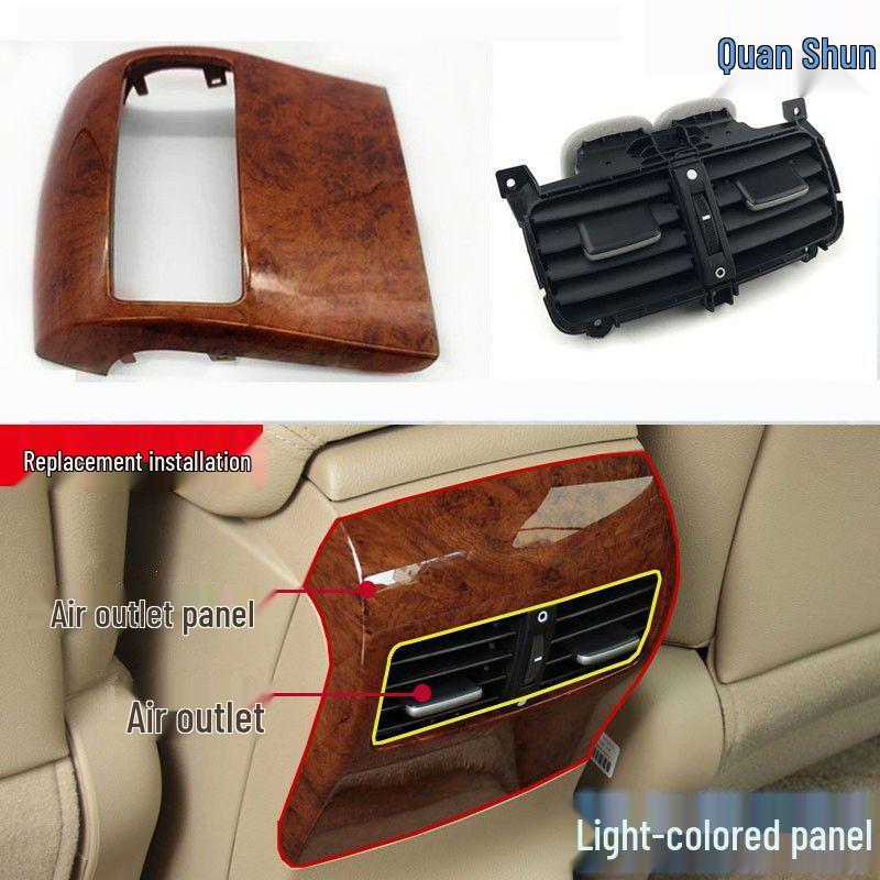 Rear Air Vent Wood Trim Panel for 2008-2013 Accord