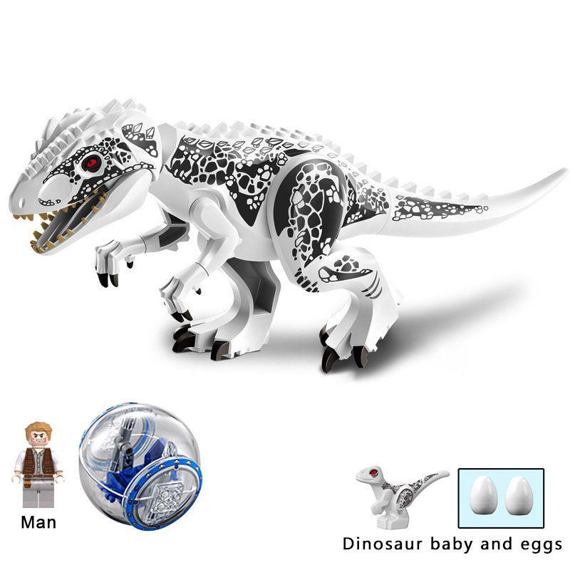 Create Your Own Jurassic World With Large Dinosaur Building Blocks Set