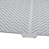 Compact Kitchen Sink Mat for Dish Drying with Drain Feature
