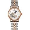 Genuine Automatic Mechanical Waterproof Watch for Women - Trendy Multi-Functional with Day, Date, Month, Year, and Starry Design.