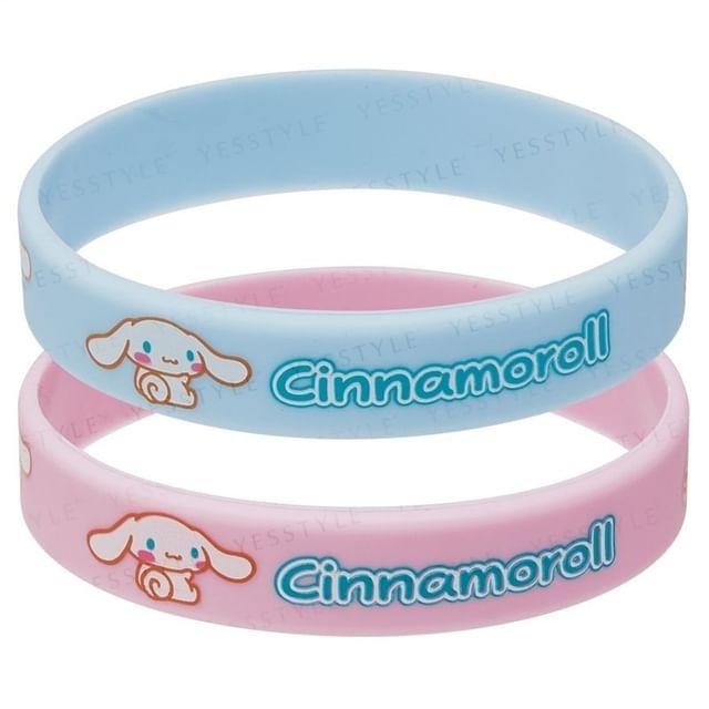 Skater - Sanrio Cinnamoroll Insect Repellent Silicone Ring Bracelet 2 pcs