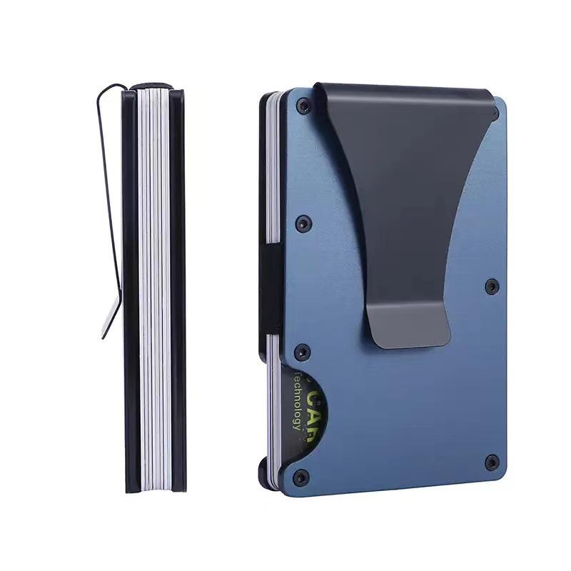 Aluminum Alloy RFID Anti-theft Credit Card Holder