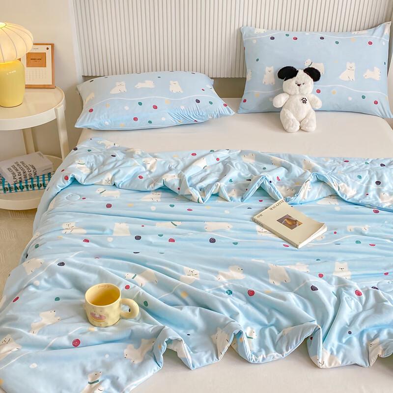 Printed Knitted Summer Cooling Quilt