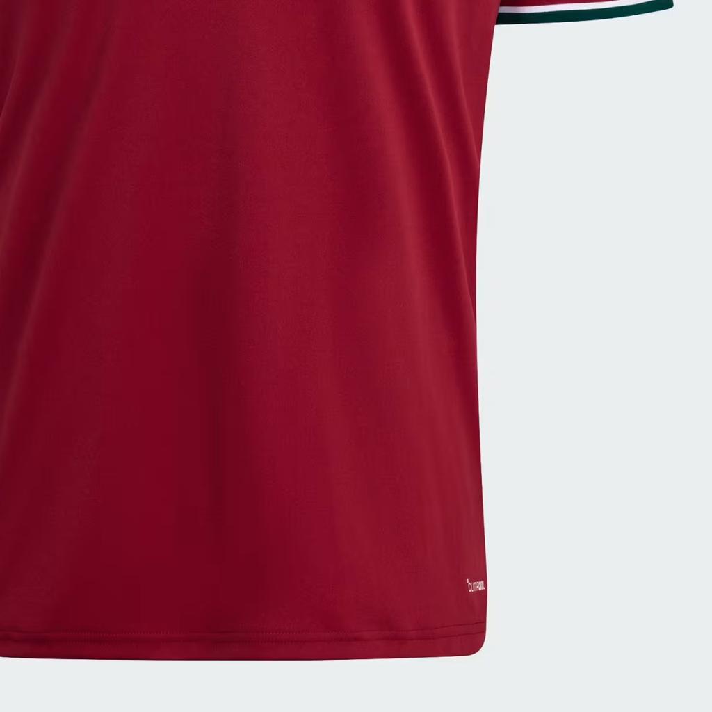 adidas Ungheria 26 Maglia da Casa Squadra Vittoria Rossa Top da Uomo JZ6975