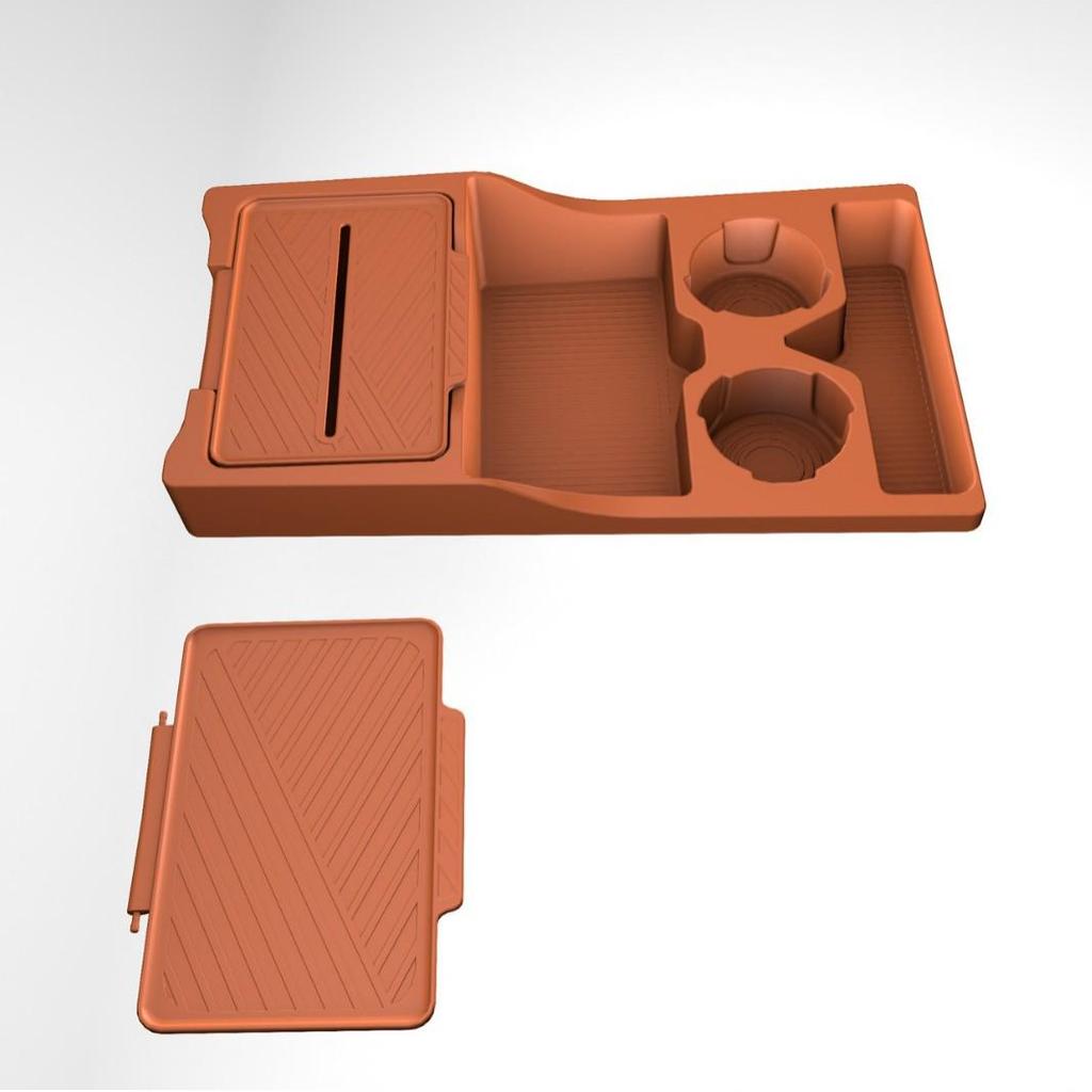 Enhanced Accessories for Equation Leopard Titanium 7 Console Storage Compartments