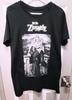 Rob Zombie Graveyard Tomb Stone Chair Black Graphic Print Shirt Size XL Unisex T-Shirt