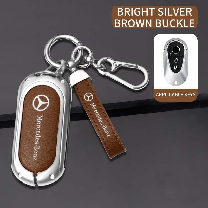 For Mercedes Benz C S Class W223 W206 S260L S350L S400L S450L S500L For Maybach S480 S580 2020 2021 2022 Car Key Fob Case Cover lsu8
