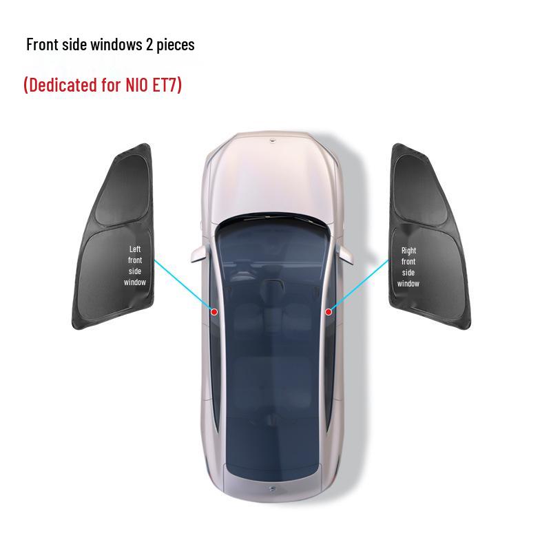 NIO ET7 Car Sunshade: Sunroof Heat Insulation & Anti-Peeping Modification Supplies