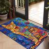 1PC Bohe Style Pattern Kitchen Rugs Non-Slip Home Door Mats Pop Design Bathroom Rugs Bath Mat Carpet for Home Sink Laundry Decor