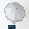Sun UV heat and light shielding jump floral for both sunny and rainy light long umbrella COOL PLUS umbrella, protection, umbrella, embroidery, days,