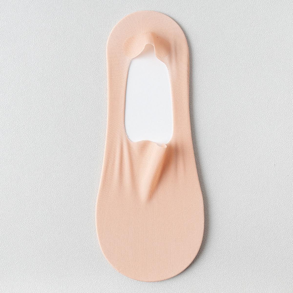 

5 пар, женские носки-лодочки, легкие, дышащие, нескользящие, невидимые носки до щиколотки, усиленная пятка, однотонные, удобная посадка average size (34-40 yards) оранжевый