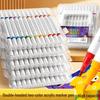 Acrylic Double-Ended Washable Marker Pens for Kids: Non-Bleeding, Layerable, Watercolor and Colored Options