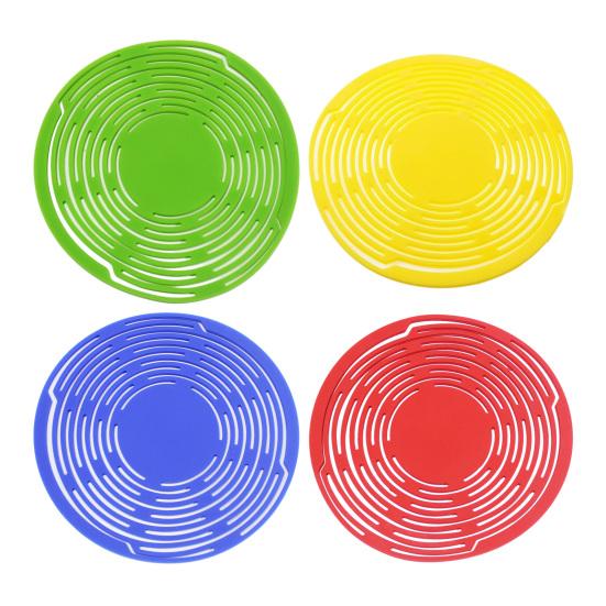 Багатофункціональна сітчаста підставка під чашку Силіконовий тримач для винних пляшок Ручний сітчастий кошик Розширюваний тримач для напоїв для пляшок Фруктів Гарячих страв