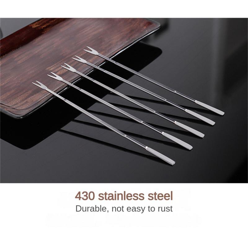 1/3/5 SZT. Czyścić Igłę Nie Łatwo Rdzewieć Łatwe Widełki Bezpieczne Wygodne Naczynia Jedz Narzędzia do Kraba Trwałe Czyste Solidne