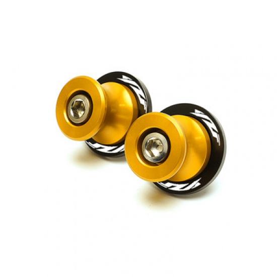 6mm Motorsykkeltilbehør Svingarmspoler Skyvestøtteskruer for Yamaha YZF R3 R25 R6 R1 YZF-R3 1999-