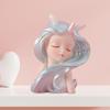 2pcs Cute Sea Girl Figurines Miniature Statue for Decoration Birthday Gift