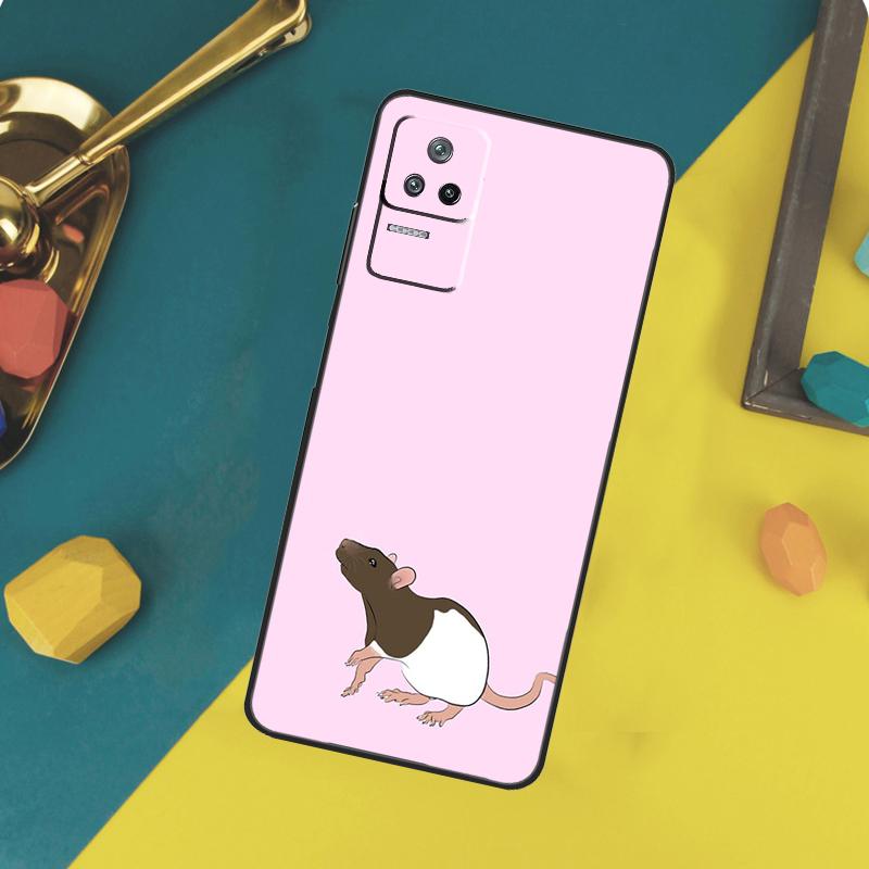 Cute Rattie Rats Case For Xiaomi 13 14 15 Ultra 11T 12T 13T 14T Pro POCO X7 Pro X3 X5 X6 F5 F6 M6 Pro Funda