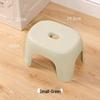 Durable Plastic Low Stool for Bath and Living Room