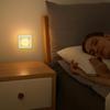 LED Night Light Motion Sensor with LED Light Lamps Night Light Wireless Lamp for Bedside Table Bedroom Bathrooms Corridors Kitchens Wardrobes