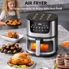 2025 Multifunctional Stainless Steel Air Fryer - Large Capacity Smart Electric Oven for Baking