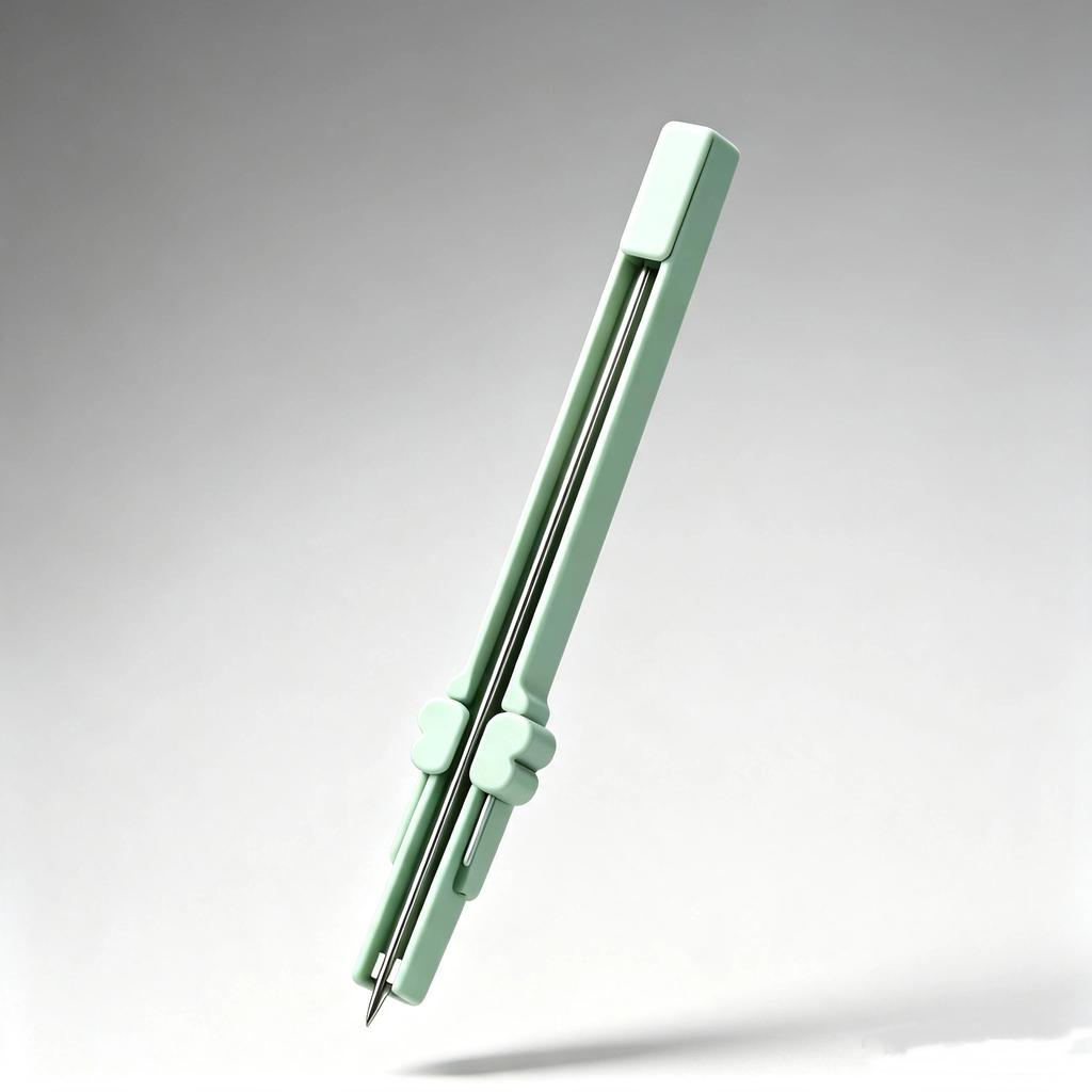 Bead Pen Efficient Jam-Free Press Type Portable Handheld Storable Writing Tool for Office Gift Stationery