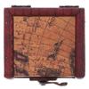 4Pcs Antique Wooden Small Box Versatile Vintage Jewelry Storage Case Treasure Chest for Storing Earrings Necklaces Cosmetics