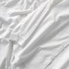 Women's Japanese Preppy Oversized White Shirt with Tie for Casual Summer Wear