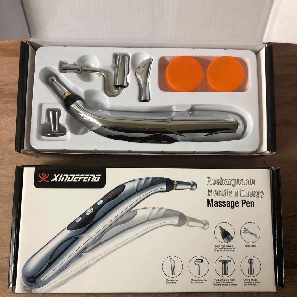 Electronic Acupuncture Meridian Energy Pen - Automatic Massage & Physiotherapy Device
