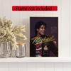 Michael Jackson 5D Diamond Painting Round Diamond Rhinestones Mosaic Diamond Embroidery Wall Paintings Rhinestones Gift Frameless