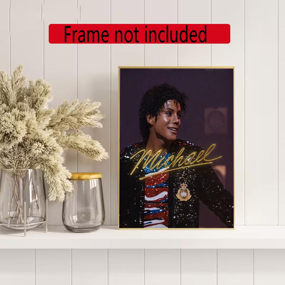 Michael Jackson 5D Diamond Painting Round Diamond Rhinestones Mosaic Diamond Embroidery Wall Paintings Rhinestones Gift Frameless