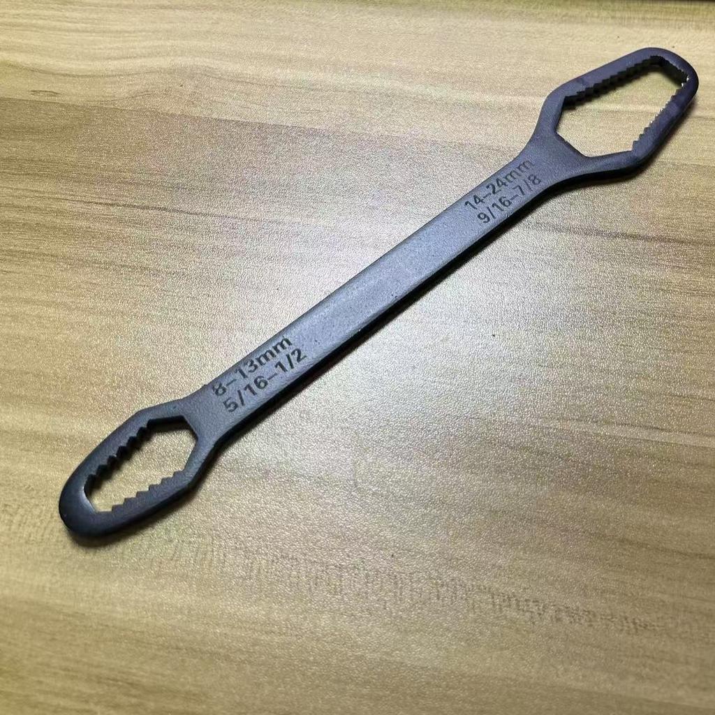 Universal Double Headed Wrench - Ended Wrench, Bidirectional Opening, Detachable Design, Sizes 8 - 13mm & 14 - 24mm