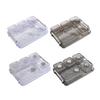 Acrylic Appetizer Tray Divided Serving Platter 5 Removable Snacks Bowls Snack