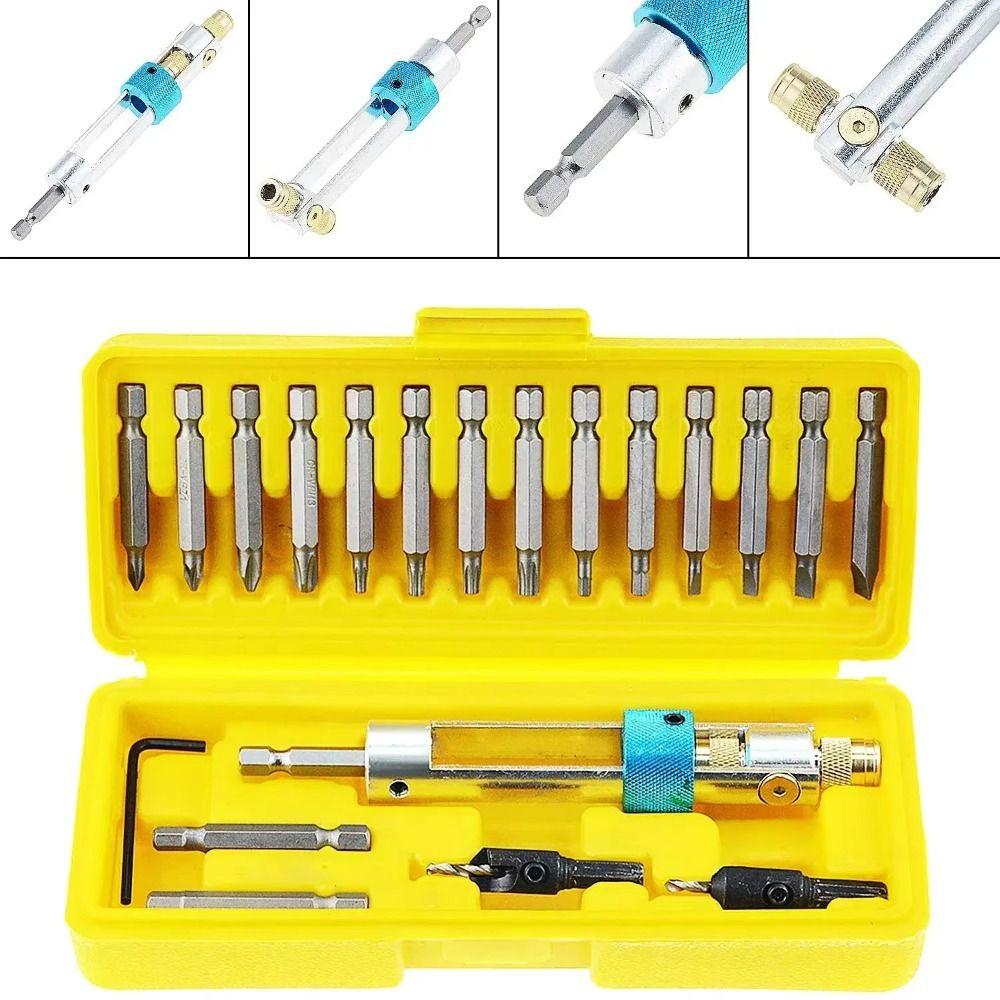 High Speed Steel Drill Driver Flip Drive Drill Bits Storage Box Screwdriver Tools  Repair Tool