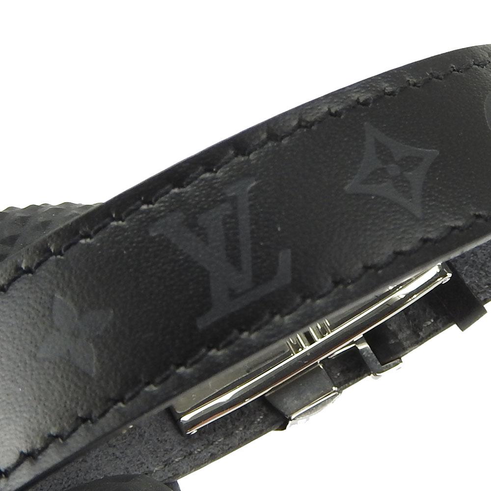 Gebrauchtes LOUIS VUITTON Armband Brasserie Vous Good Luck M64447 Leder 16g schwarz Accessoires