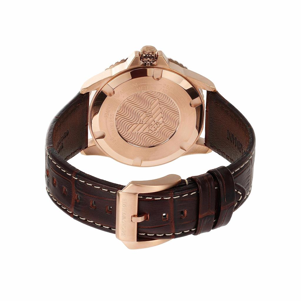 Hodinky WORLD EXPLORER AR11556 Hnědé [Emporio Armani] Pánské