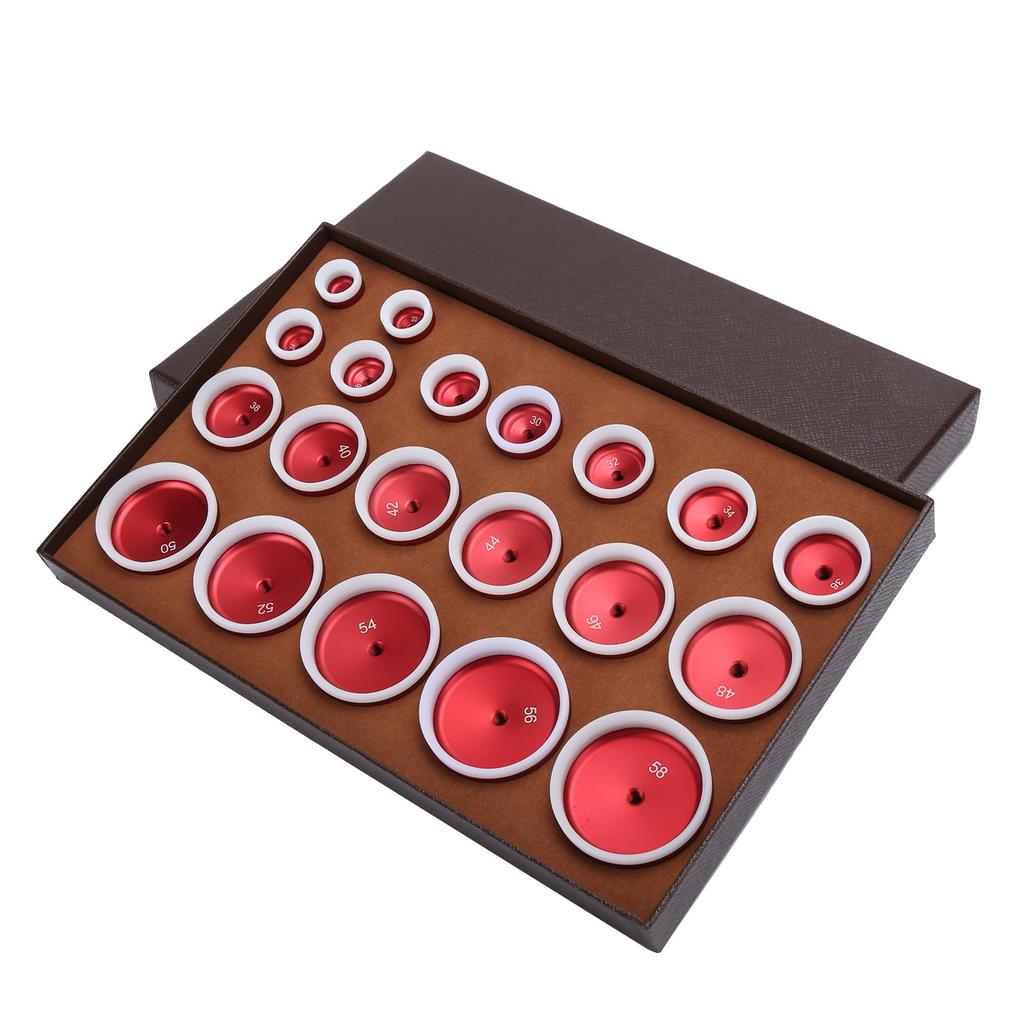 Capping Machine Dies 20 Sizes with Nylon Cover Watch Back Cover Pressing Machine Accessory