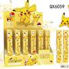 6pcs Pokemon Pikachu Gel Pens Blind Box 0.5mm Balck Signature Penkawaii Stationery Anime School Supplies Creative Gifts