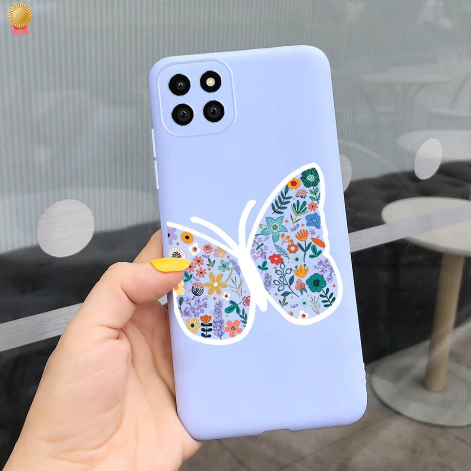 For Samsung A22 A22S 5G Case Cute Flower Butterfly Shockproof Silicone TPU Cover For Samsung Galaxy A22 A22S 5G Phone Case Funda